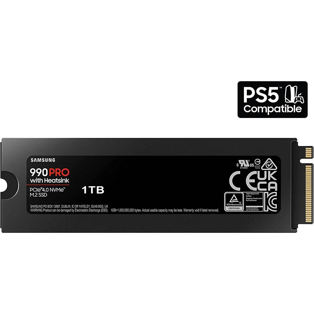 Samsung 990 PRO Heatsink PCIe 4.0 NVMe SSD 1TB 2 Pack - Image 3