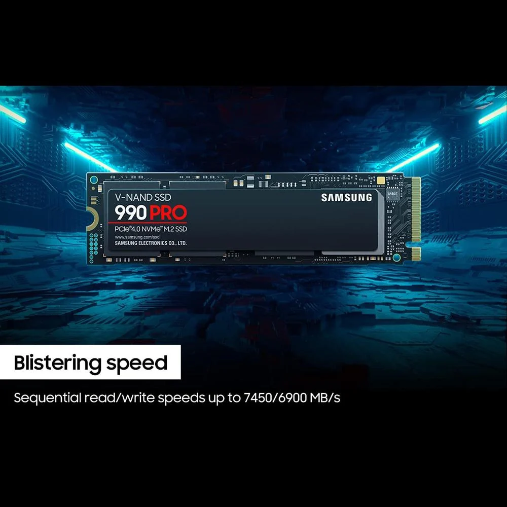 Samsung 990 PRO PCIe 4.0 NVMe SSD 1TB (MZ-V9P1T0B/AM) - OPEN BOX with 1 Year Warranty - Image 4