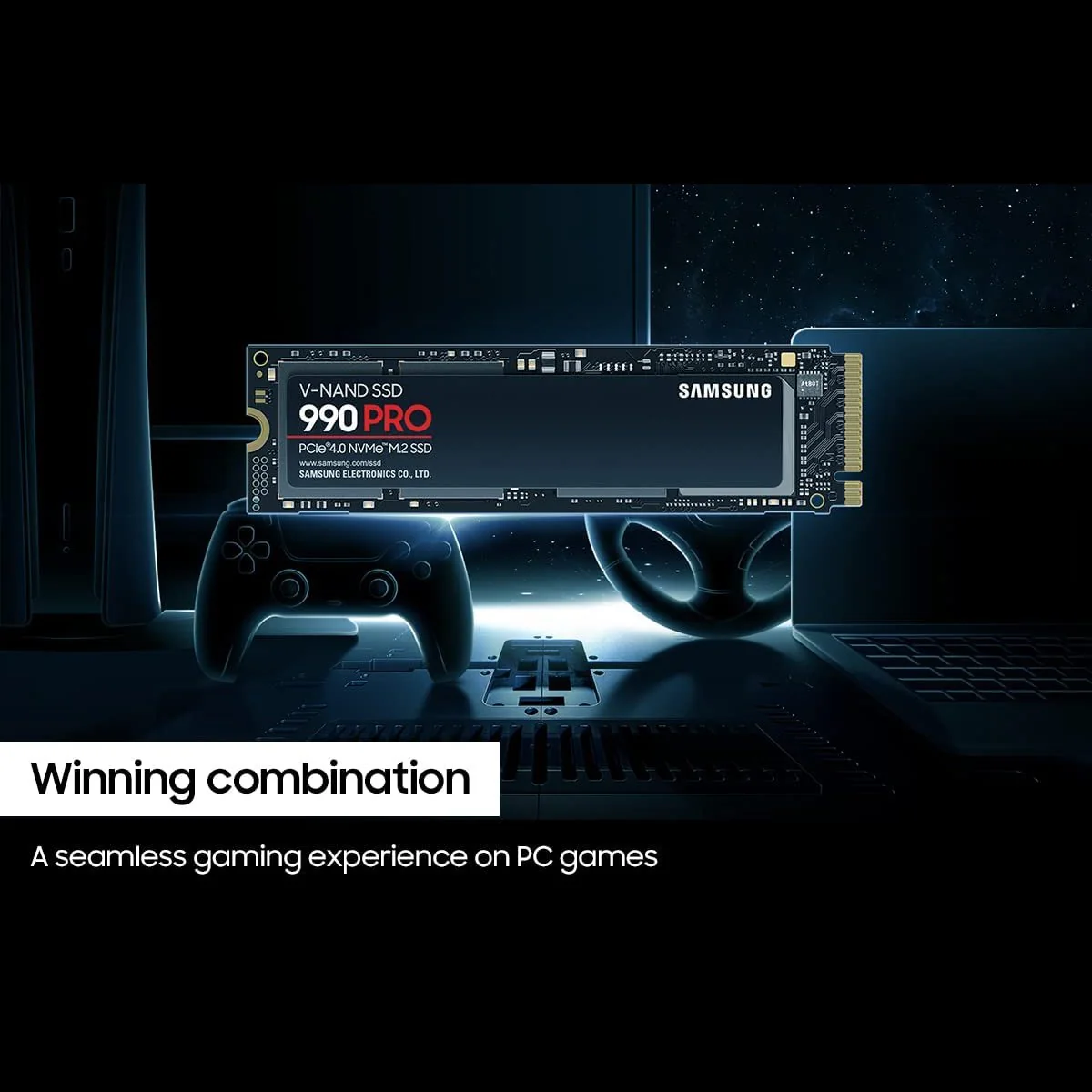 Samsung 990 PRO PCIe 4.0 NVMe SSD 2TB (MZ-V9P2T0B/AM) - Image 5