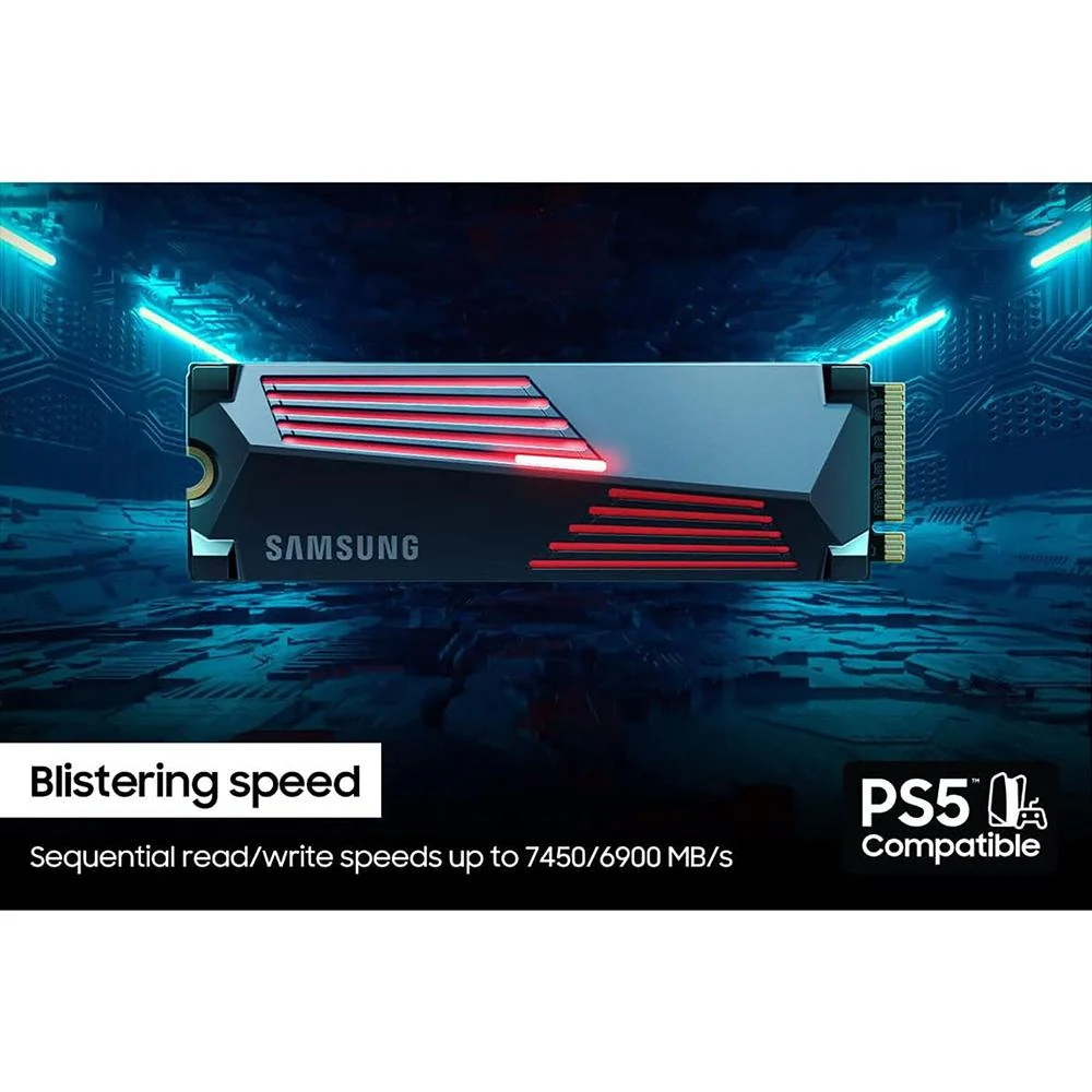 Samsung 990 PRO with Heatsink PCIe 4.0 NVMe SSD 2TB + 2 Year Warranty - Image 7