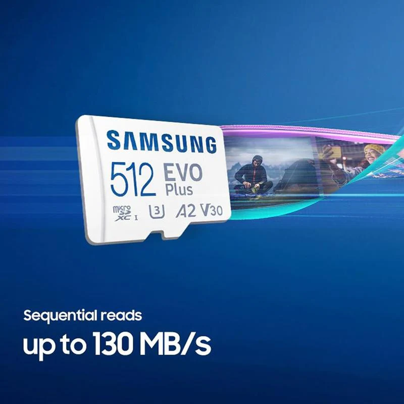 Samsung EVO Plus and Adapter microSDXC Memory Card, 512GB (MB-MC512KA/AM) - Image 10
