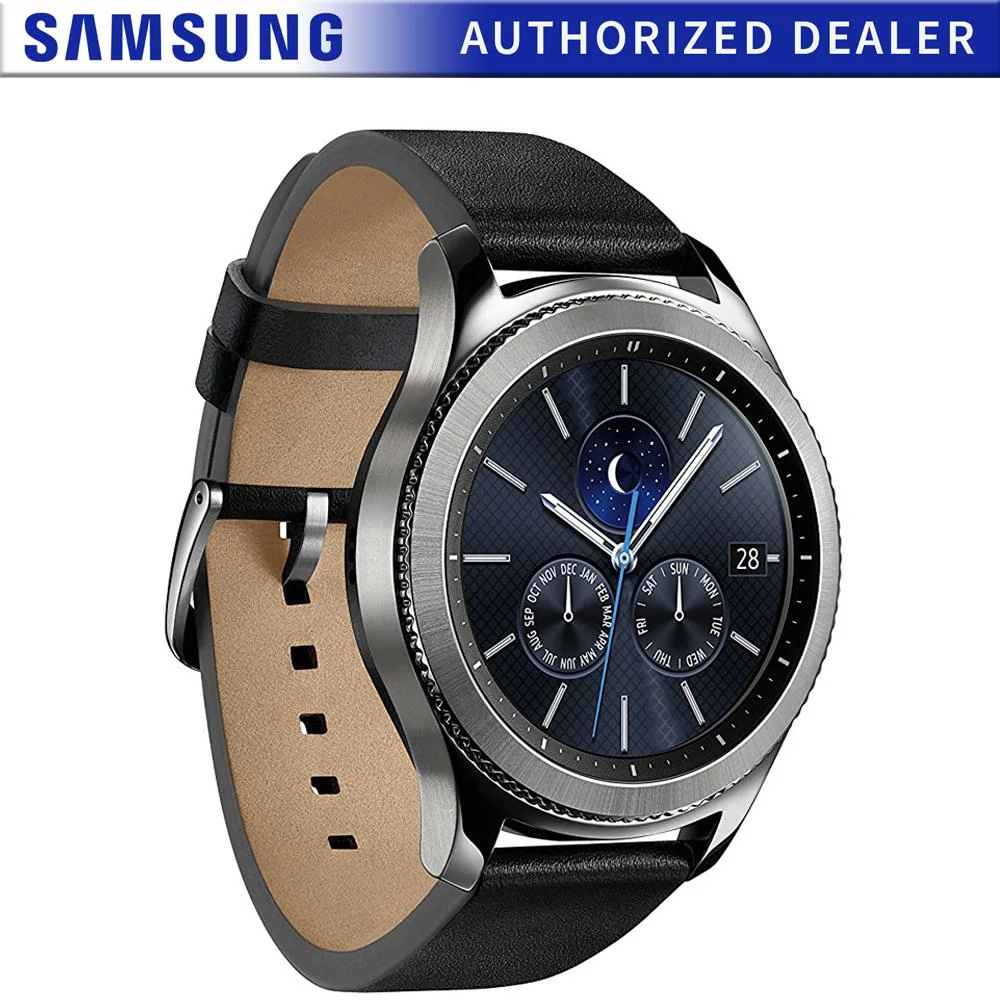 Samsung Gear S3 Classic Bluetooth Watch with Built-in GPS - Silver - Image 8