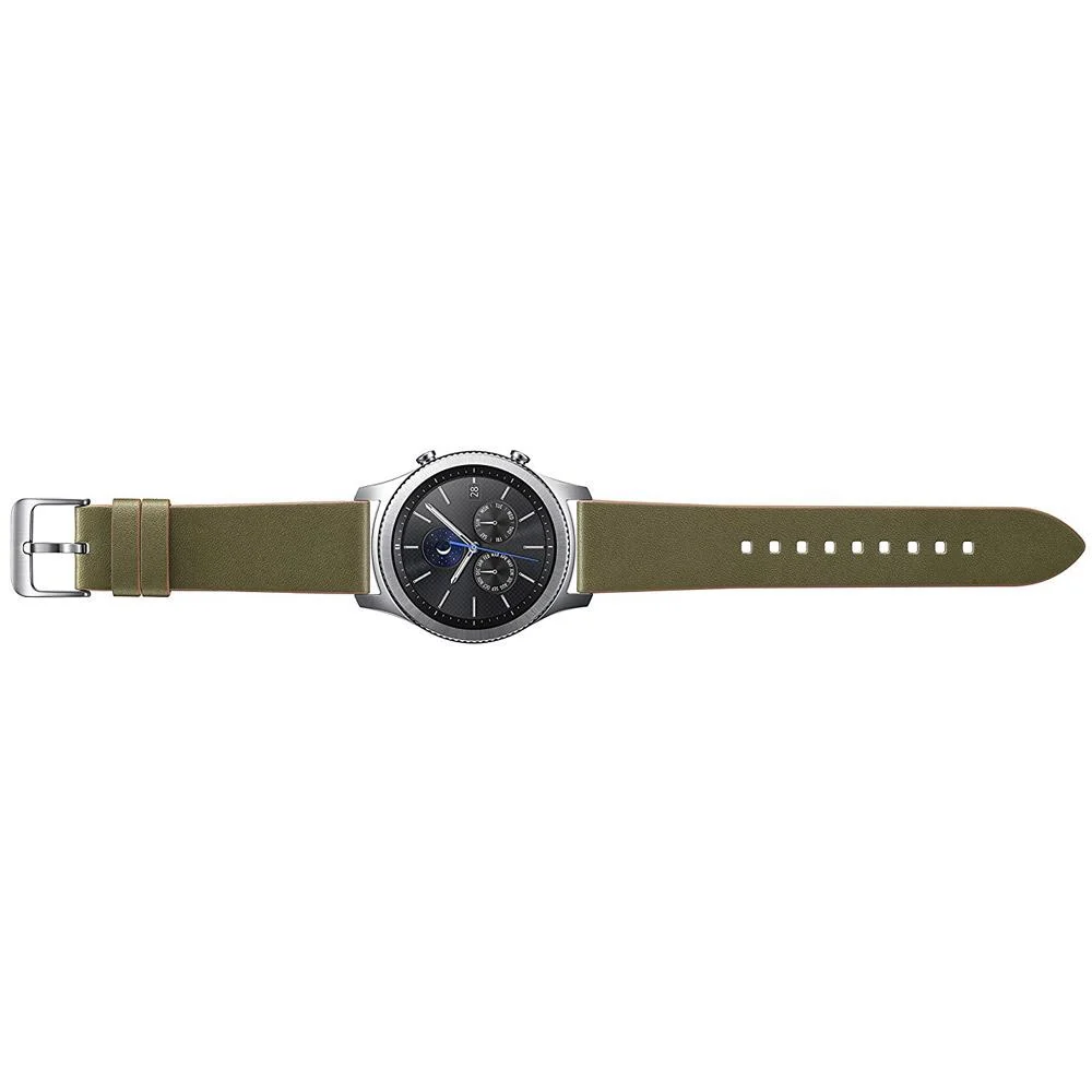 Samsung Gear S3 Classic Leather Band for Gear S3 Classic & Frontier Watch - Olive Green - Image 2