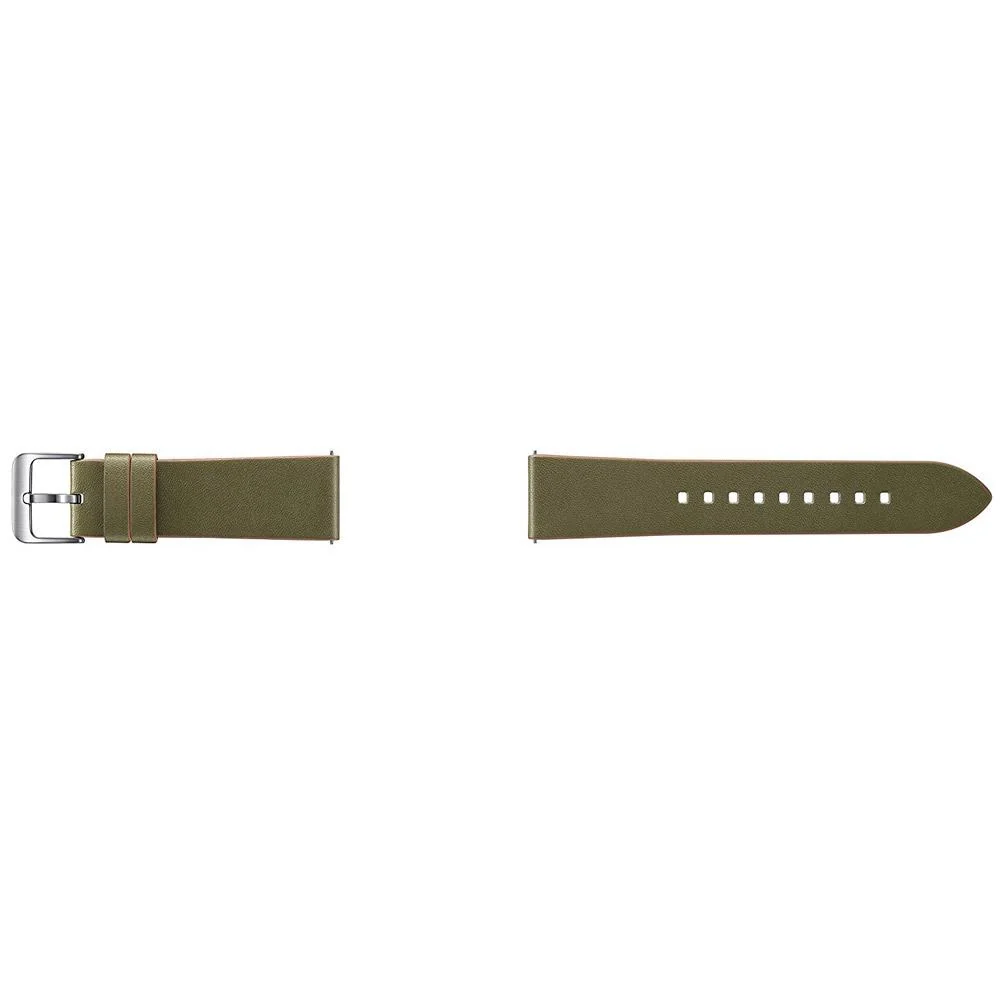 Samsung Gear S3 Classic Leather Band for Gear S3 Classic & Frontier Watch - Olive Green - Image 3