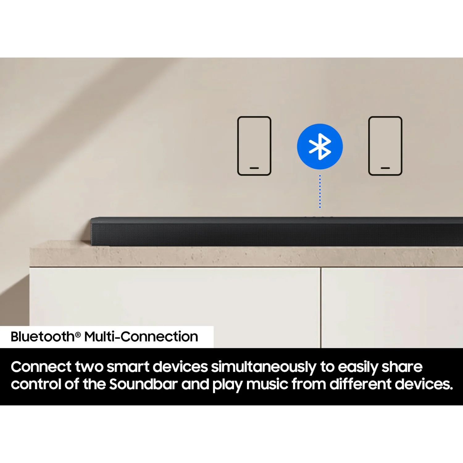 Samsung HW-B750D 5.1ch Soundbar with Dolby Virtual:X DTS (2024) - Image 3