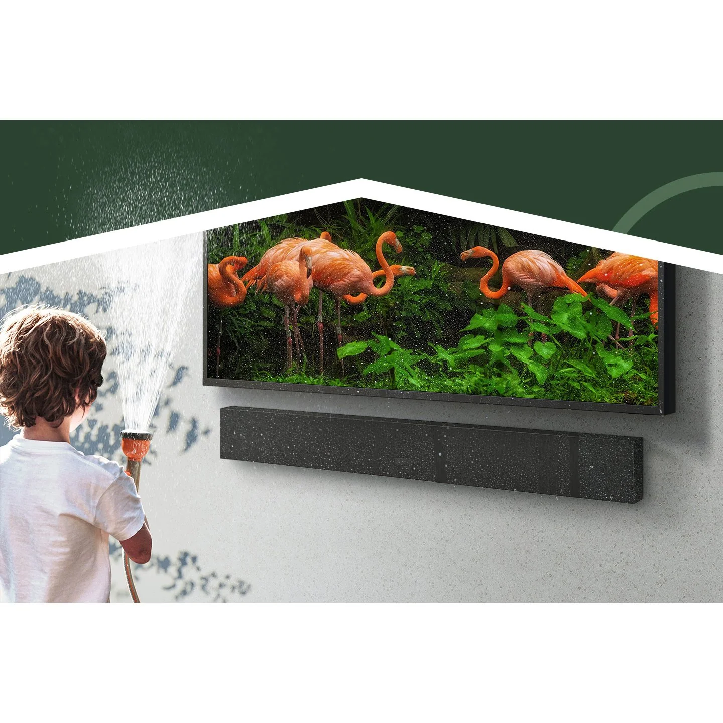Samsung HW-LST70T 3.0ch The Terrace Soundbar Dolby 5.1 Outdoor Weather Resistant Bundle - Image 2