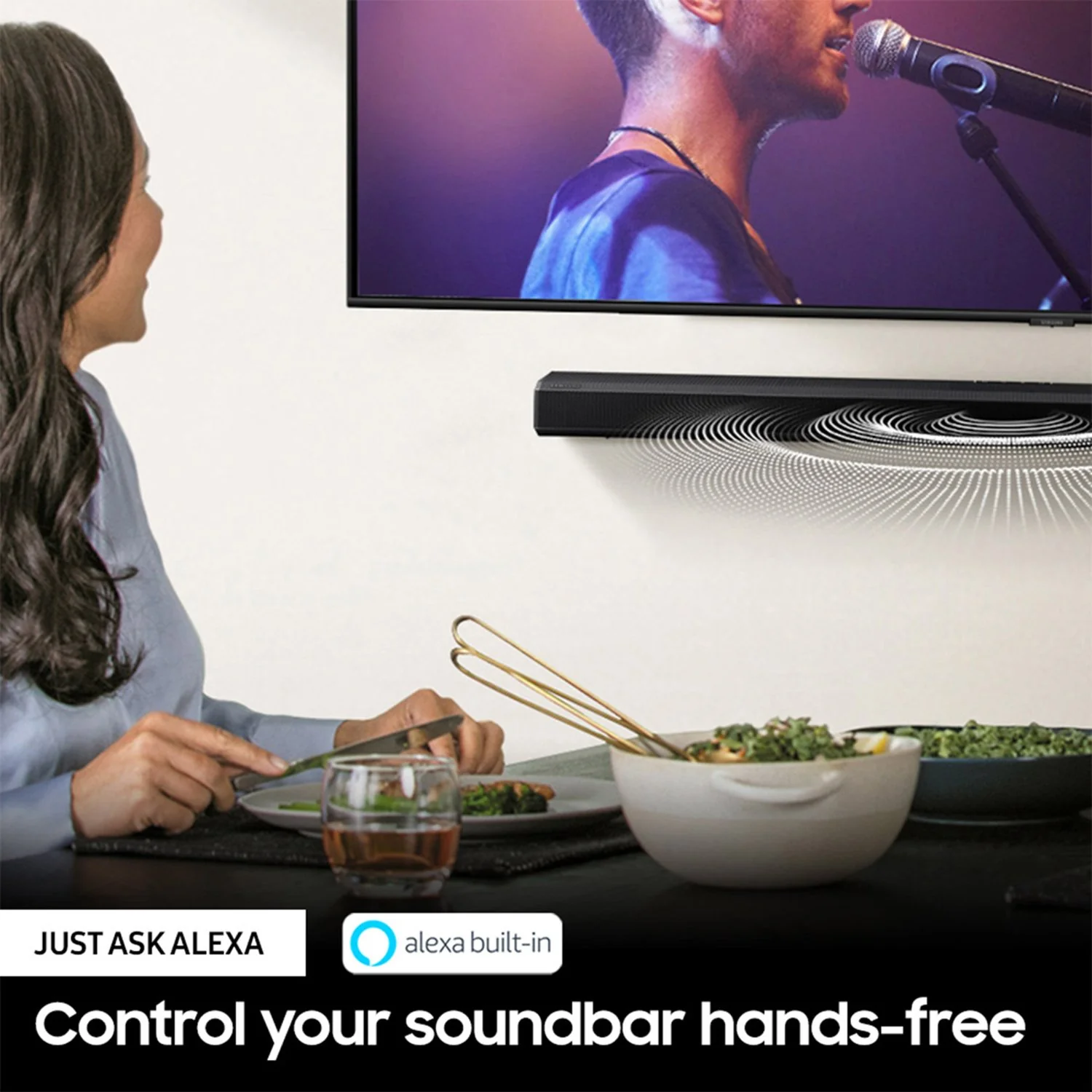 Samsung HW-Q800A 3.1.2ch Soundbar with Wireless Subwoofer Bundle + Sony RF400 Headphones - Image 5