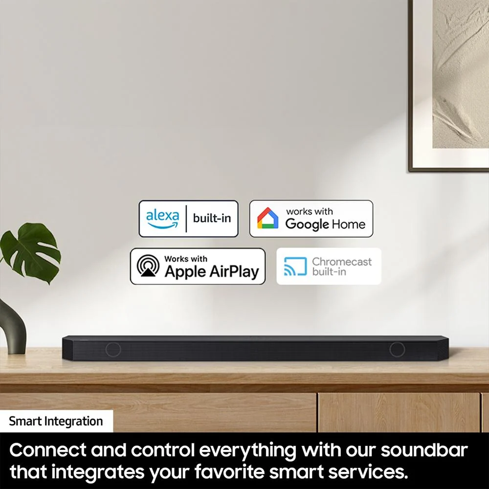 Samsung HW-Q800D Q-series 5.1.2ch Wireless Dolby ATMOS Soundbar + Rear Speaker Kit - Image 8