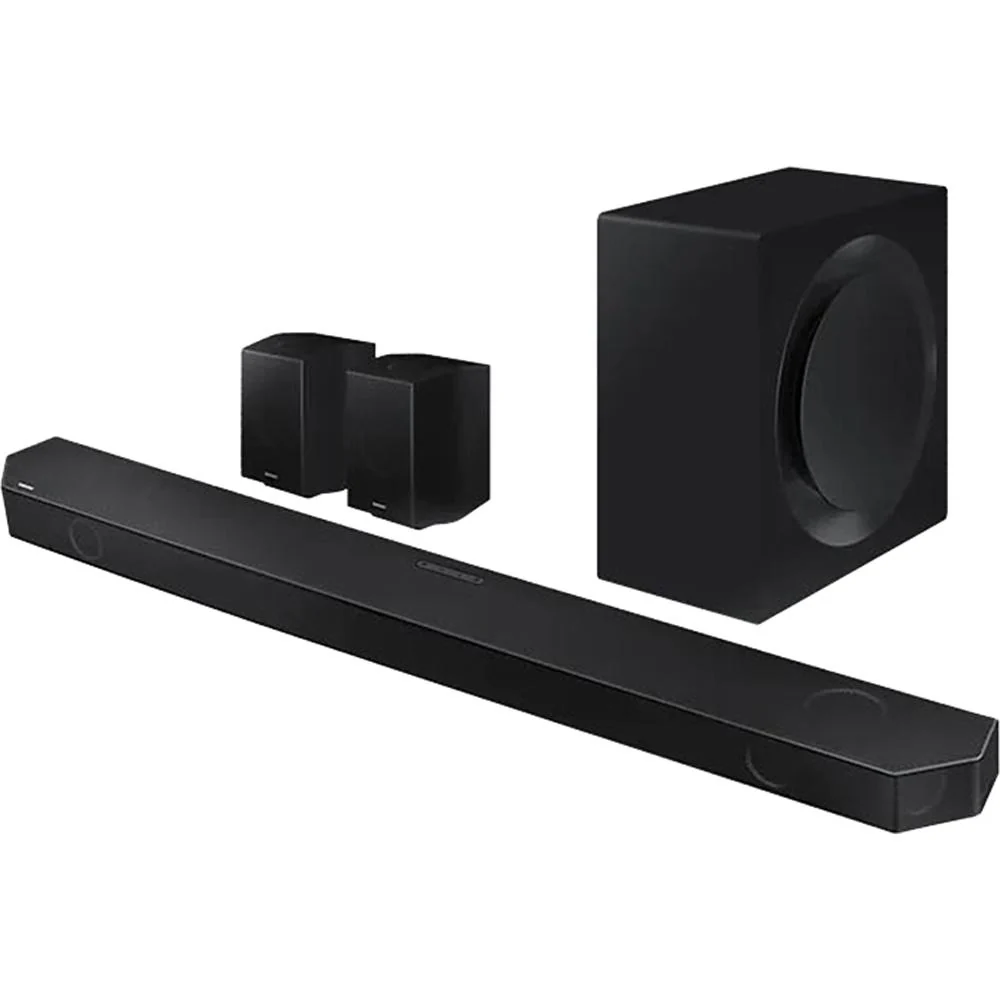 Samsung 11.1.4ch Soundbar w/ Wireless Dolby Atmos & Rear Speakers, 2022 Open Box - Image 2