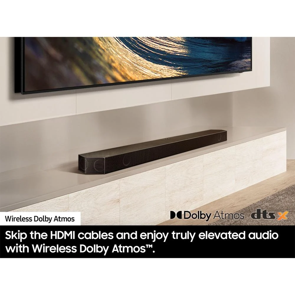 Samsung HW-QS730D Q-series 3.1.2 ch. Wireless Dolby ATMOS Soundbar + Rear Speaker Kit - Image 10