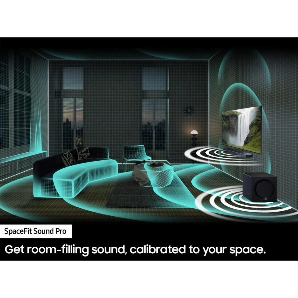 Samsung HW-QS730D Q-series 3.1.2 ch. Wireless Dolby ATMOS Soundbar + Rear Speaker Kit - Image 12