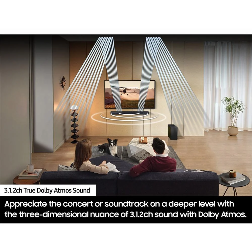 Samsung 3.1ch Q-Series Wireless Dolby Atmos Soundbar 2024 +26 Month Protection Pack - Image 19