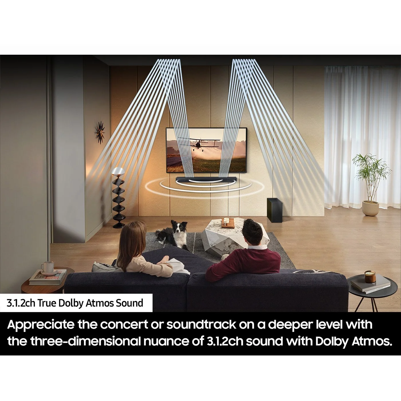 Samsung HW-S700D Q-Series Wireless Soundbar (2024) with Redeemable DIRECTV Gemini Air - Image 2