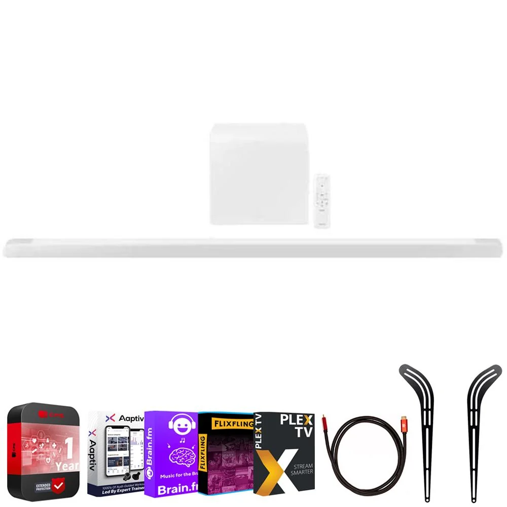 Samsung HW-S801B 3.1.2ch Soundbar 2022, White + 1 Year Extended Warranty - Image 2