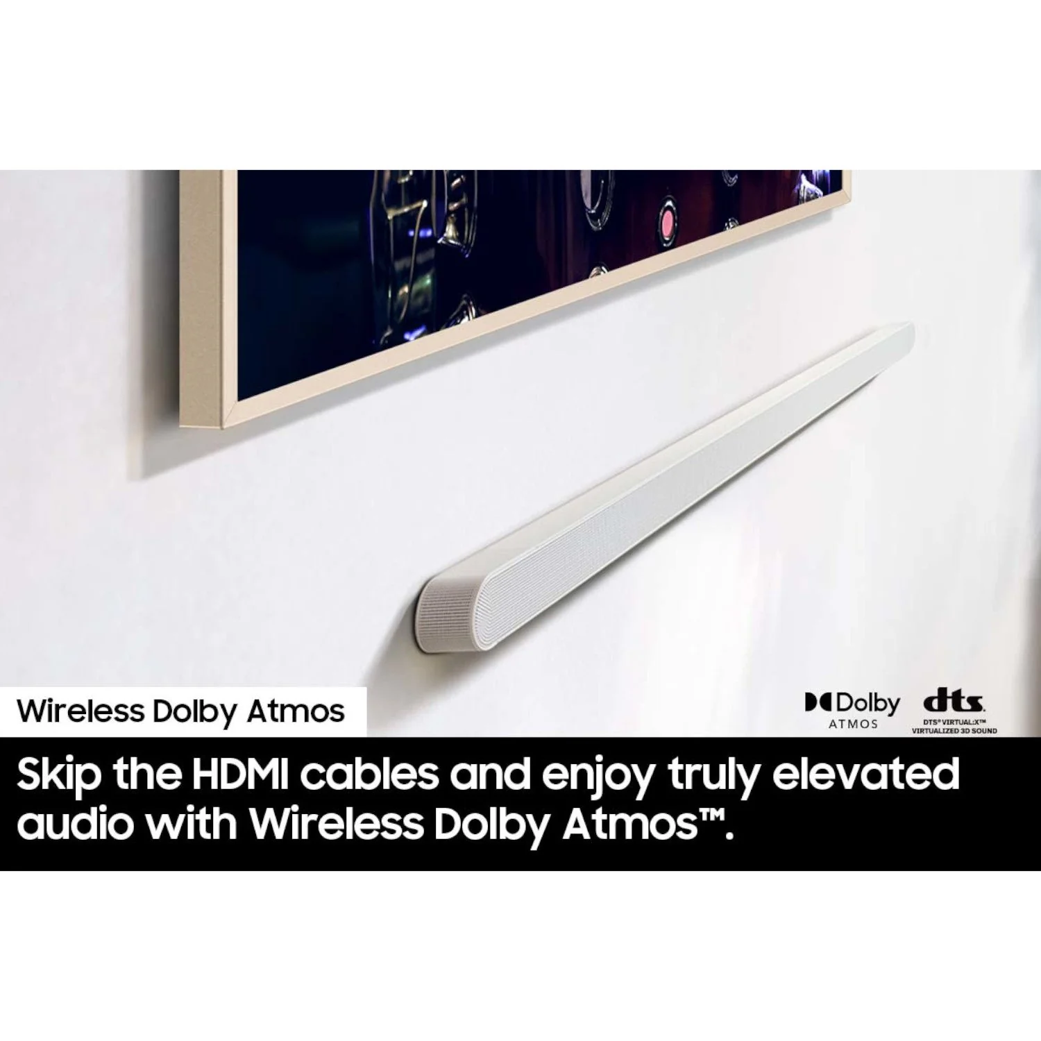 Samsung HW-S801D 3.1.2ch Wireless Soundbar Dolby Atmos, White (2024) - Image 5