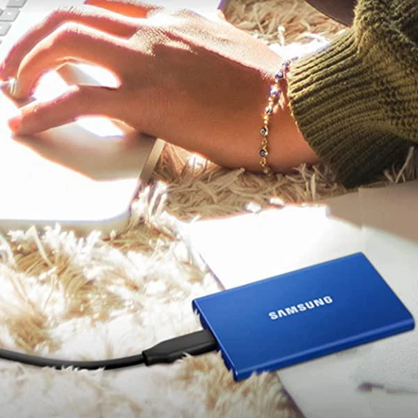 Samsung MU-PC1T0H T7 1TB Portable SSD, USB 3.2 Gen2, Blue (2-Pack) - Image 13
