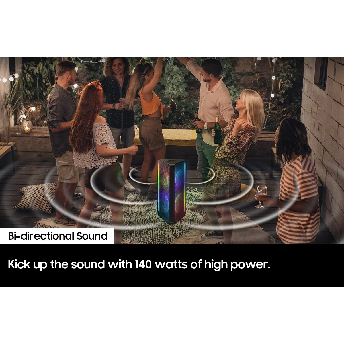 Samsung MX-ST40B Sound Tower High Power Audio 160W Portable Speaker - Image 13