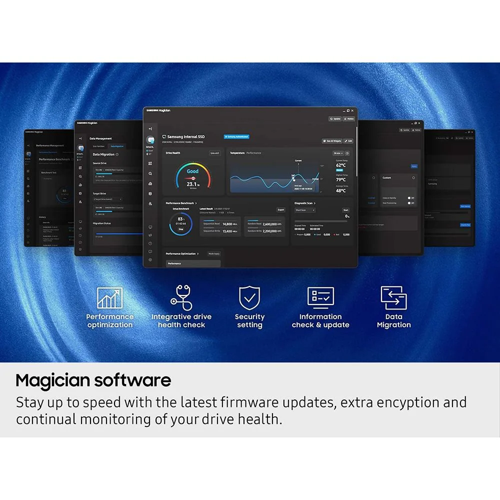 Samsung MZ-V9S4T0B 990 EVO Plus 4 TB SSD Gen4 NVMe M.2 (2-Pack) - Image 9
