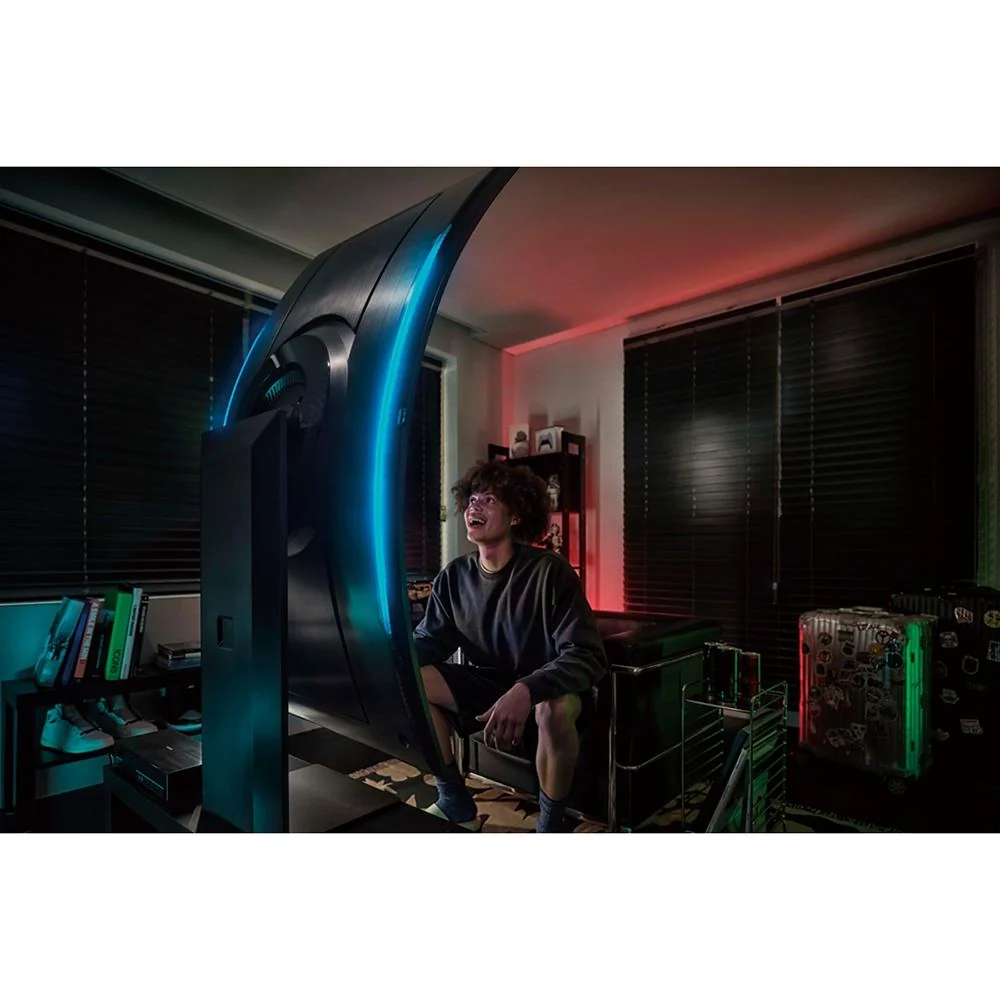 Samsung Odyssey Ark 2 55" 4K UHD 165Hz 1ms Quantum Mini-LED Curved Gaming Screen Monitor - Image 12