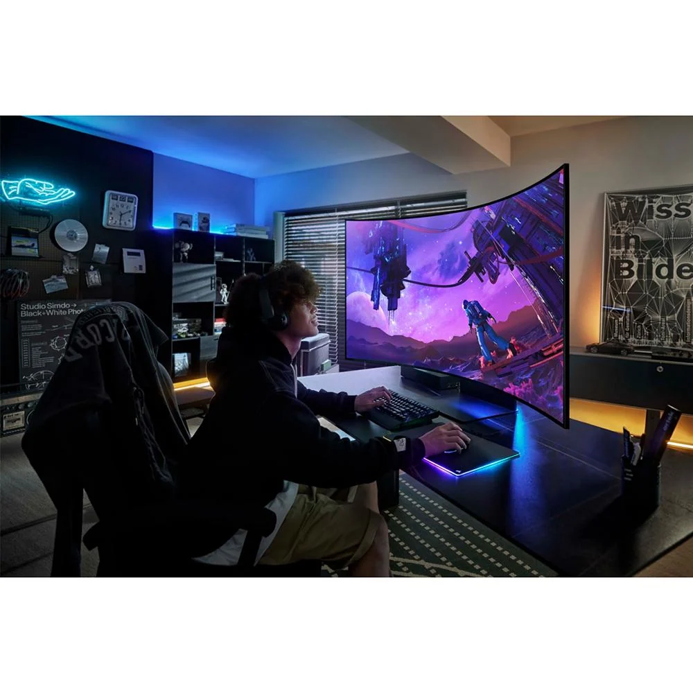 Samsung Odyssey Ark 2 55" Curved Gaming Screen with 26 Months Protection Bundle - Image 13