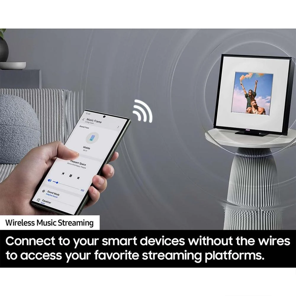 Samsung Photo Music Frame Smart Dual Speaker (2024) +26 Months Protection Bundle - Image 12
