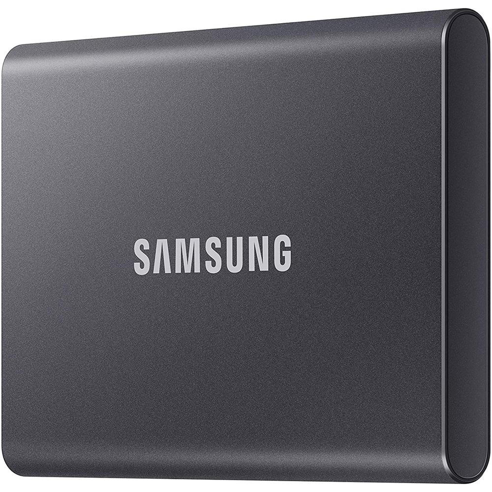 Samsung Portable SSD T7 USB 3.2 2TB Gray with Lexar 1TB Memory Card and Cloth - Image 5
