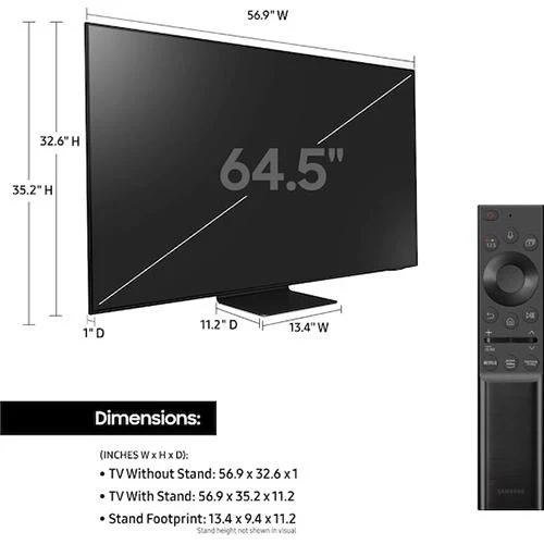 Samsung QN65QN90AA 65 Inch Neo QLED 4K Smart TV (2021) - Image 5