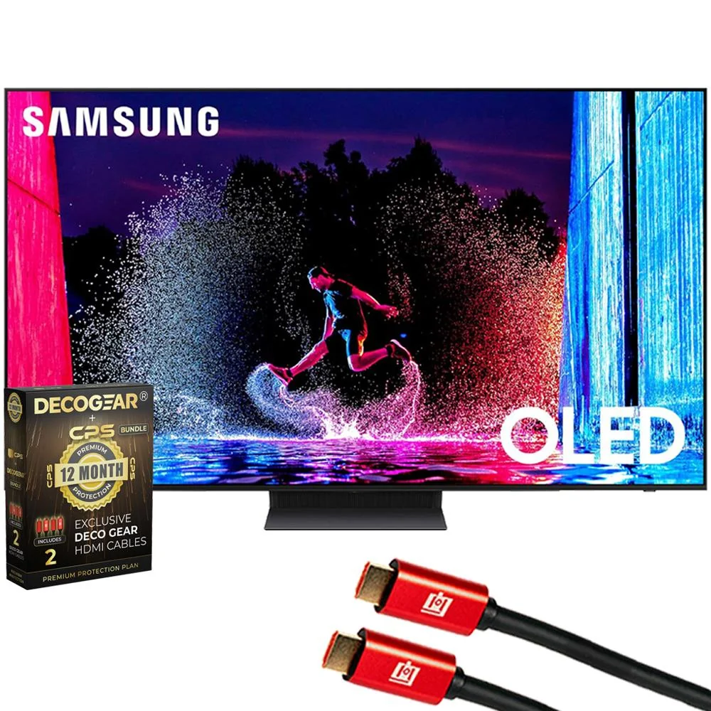 Samsung QN65S90DA 65" OLED 4K Smart TV (2024) + 12 Month Protection Pack