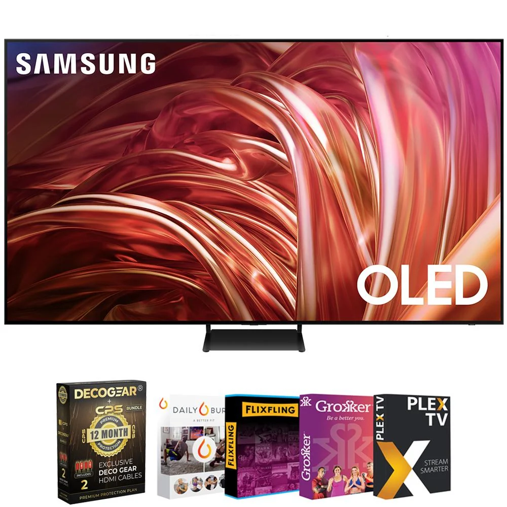 Samsung QN77S85DA 77" OLED 4K TV (2024) + 12 Month Protection & Movies Streaming Pack
