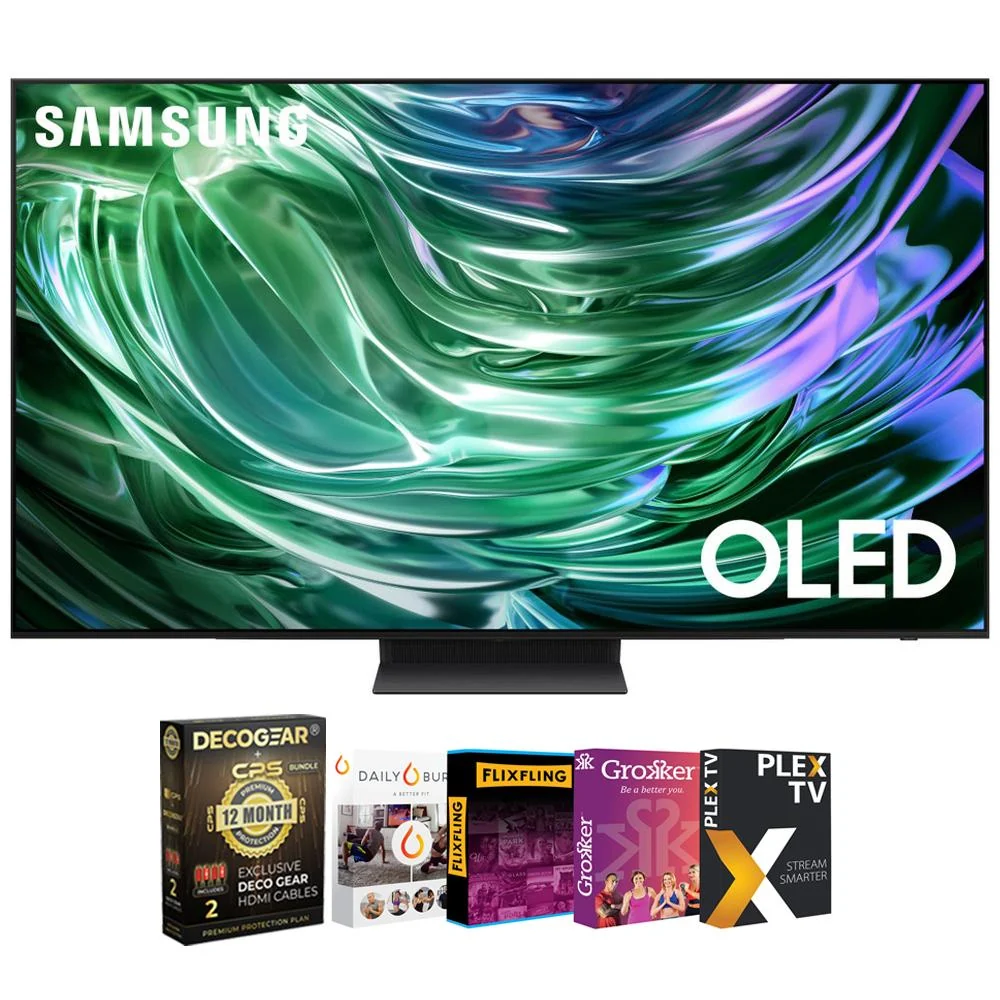 Samsung QN77S90DA 77" OLED 4K TV (2024) + 12 Month Protection & Movies Streaming Pack - Image 13