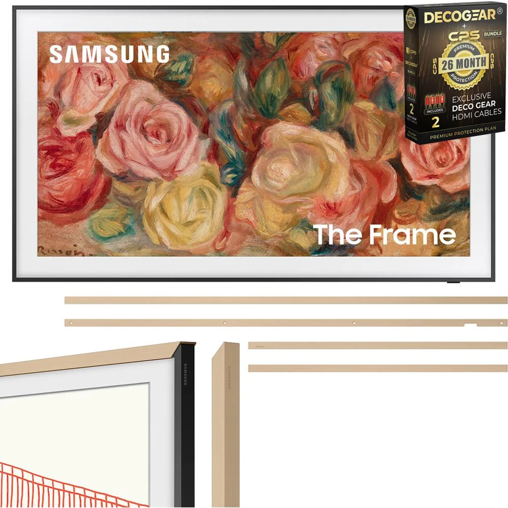 Samsung 85" The Frame QLED 4K TV (2024) w/ Modern Beige Bezel & 26 Month Protection - Image 15
