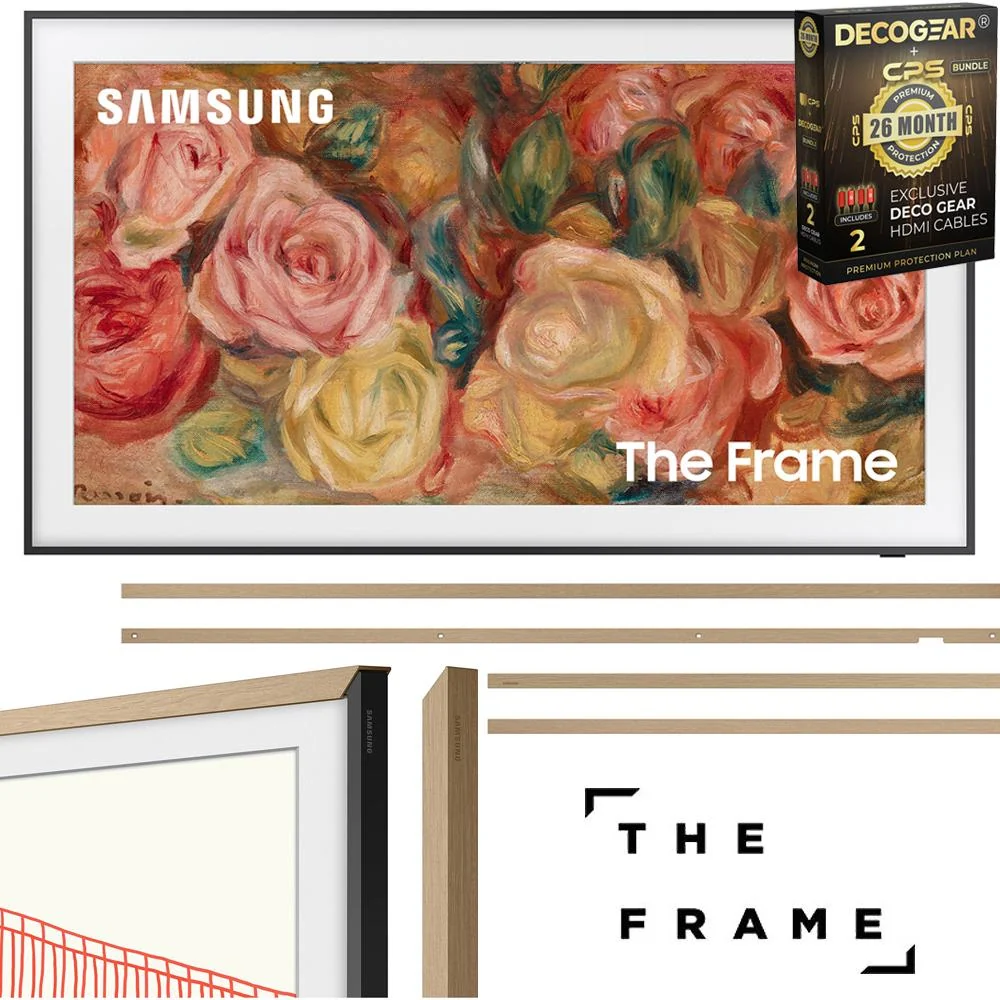 Samsung 85" The Frame QLED 4KTV (2024) w/ Modern Teak Bezel & 26 Month Protection - Image 21