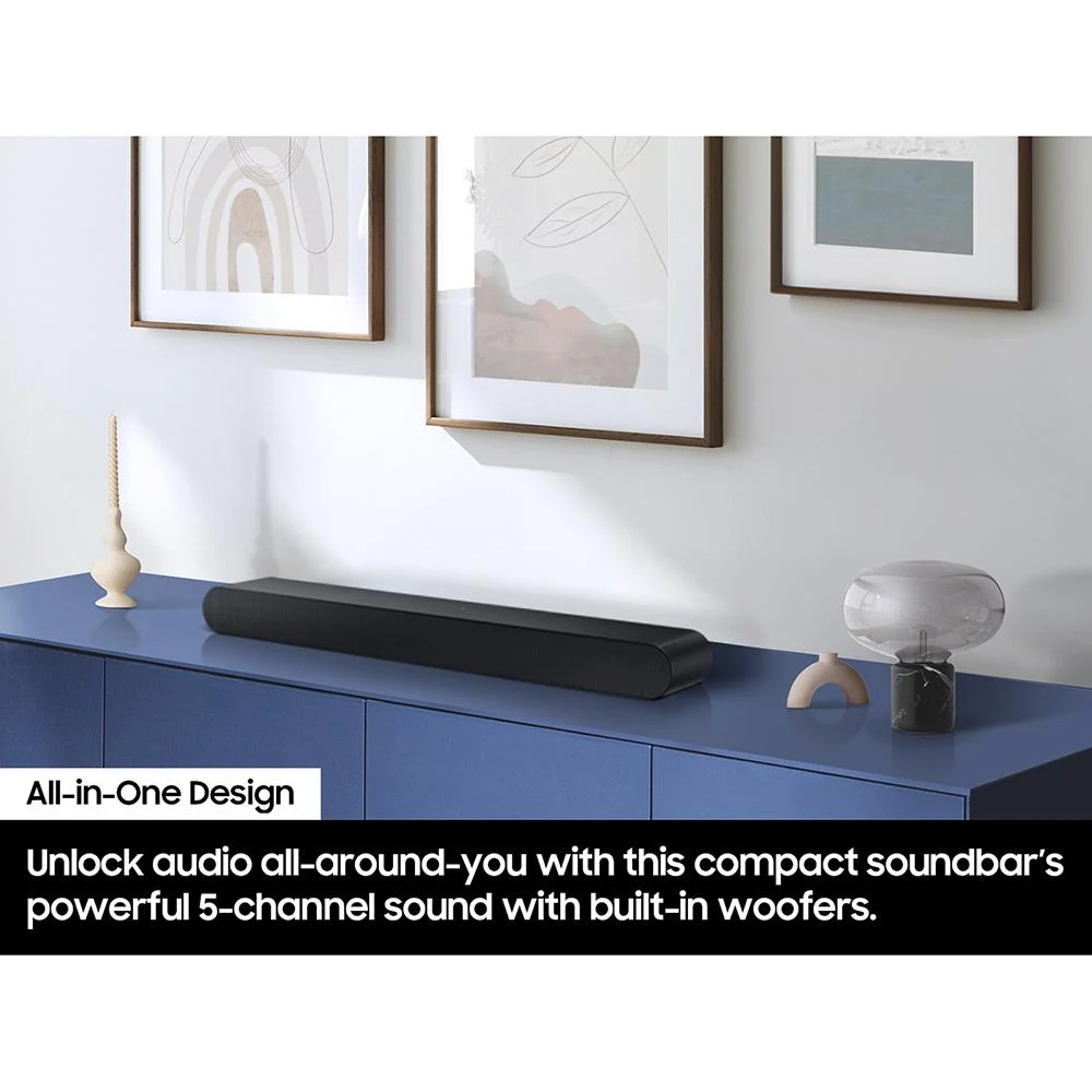 Samsung 5.0ch. Wireless Dolby ATMOS Soundbar w/ Q-Symphony - HW-S60D - Open Box - Image 12