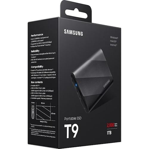 Samsung T9 4TB Portable SSD; USB 3.2 Gen 2x2 (MU-PG4T0B) - OPEN BOX with 1 Year Warranty - Image 10
