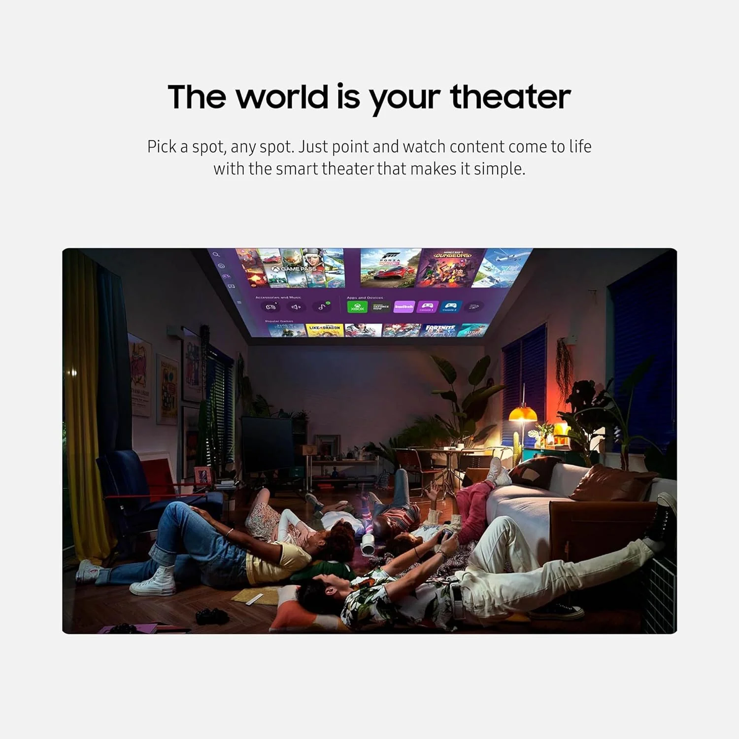Samsung The Freestyle Projector 2nd Gen Bundle with 2 YR Warranty and Backpack - Image 6