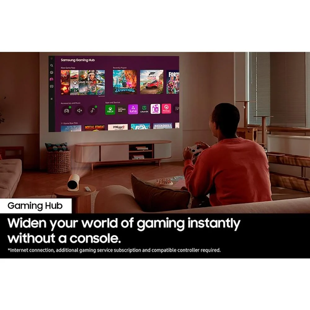 Samsung The Freestyle Projector 2nd Gen with Gaming Hub - Open Box - Image 10