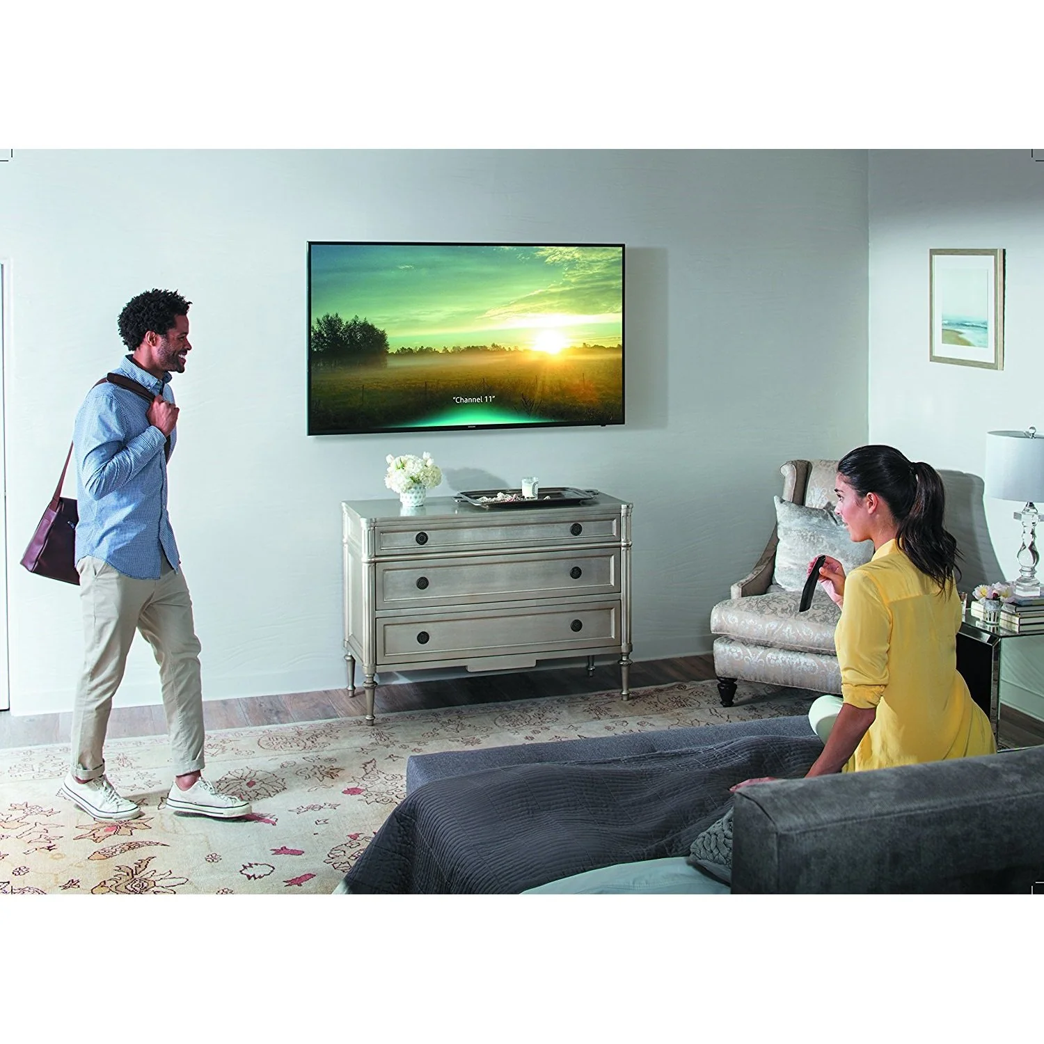 Samsung UN75MU6300FXZA 74.5-Inch 4K Ultra HD Smart LED TV (2017 Model) - Image 4