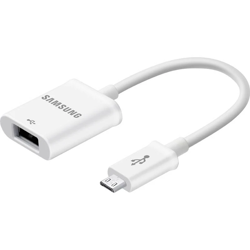 Samsung White 11 Pin USB Connection Adapter for Select Galaxy and Note Tablets