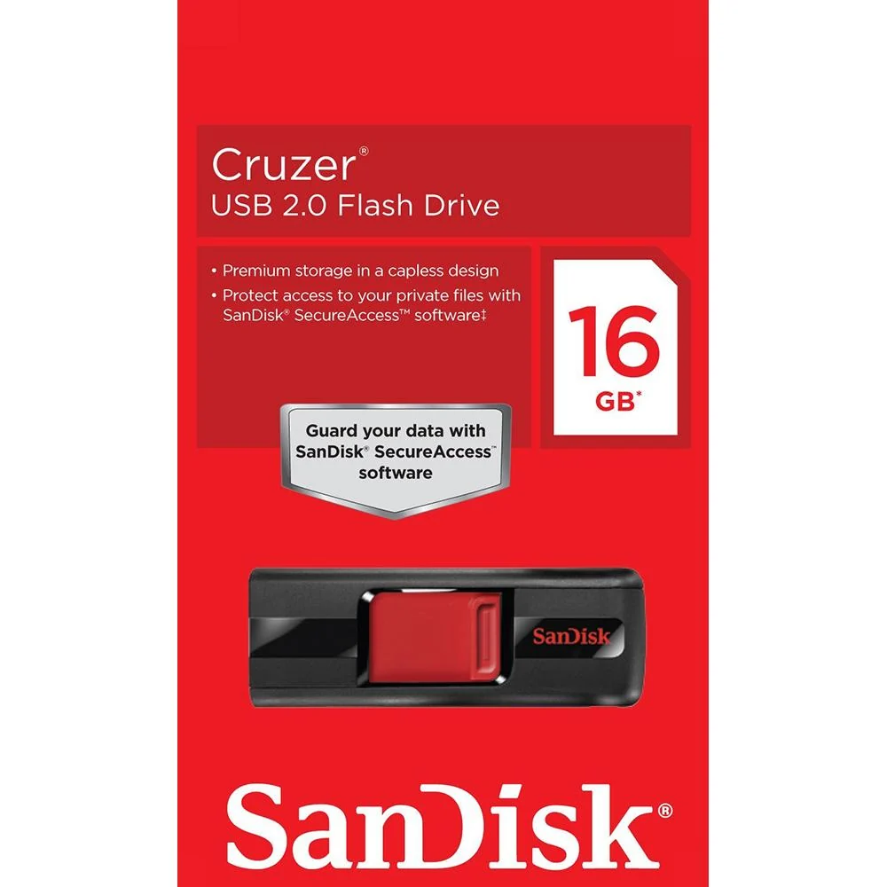 Sandisk Cruzer 16 GB USB 2.0 Flash Drive - Image 2