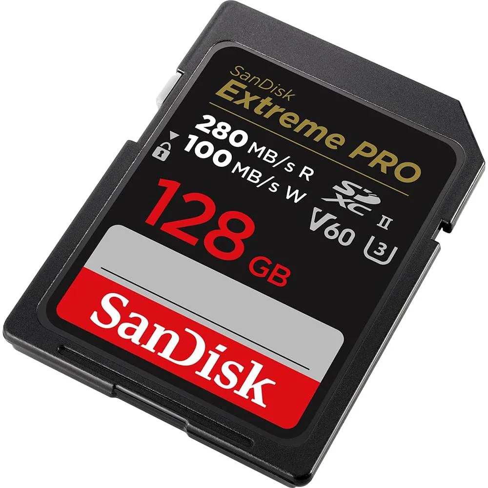 Sandisk Extreme PRO SD UHS-II Memory Card, V60 - 128GB - Image 6