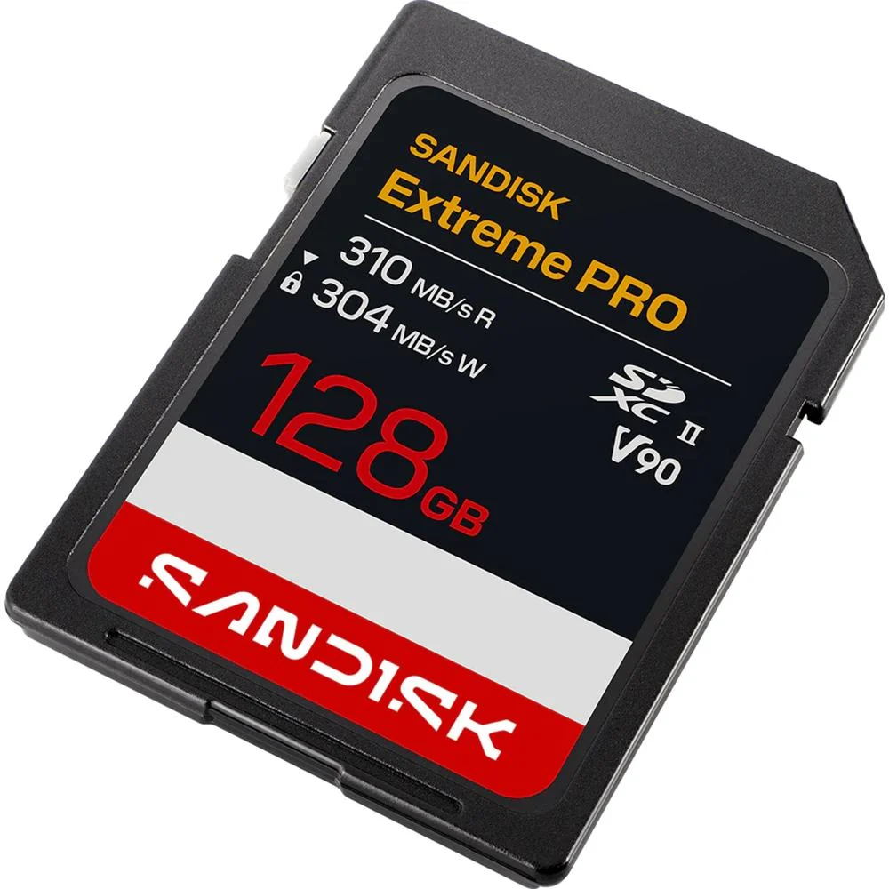 Sandisk NEW! 128GB Extreme PRO SD UHS-II V90 Memory Card, Up to 310MB/s Read (New 2026) - Image 2