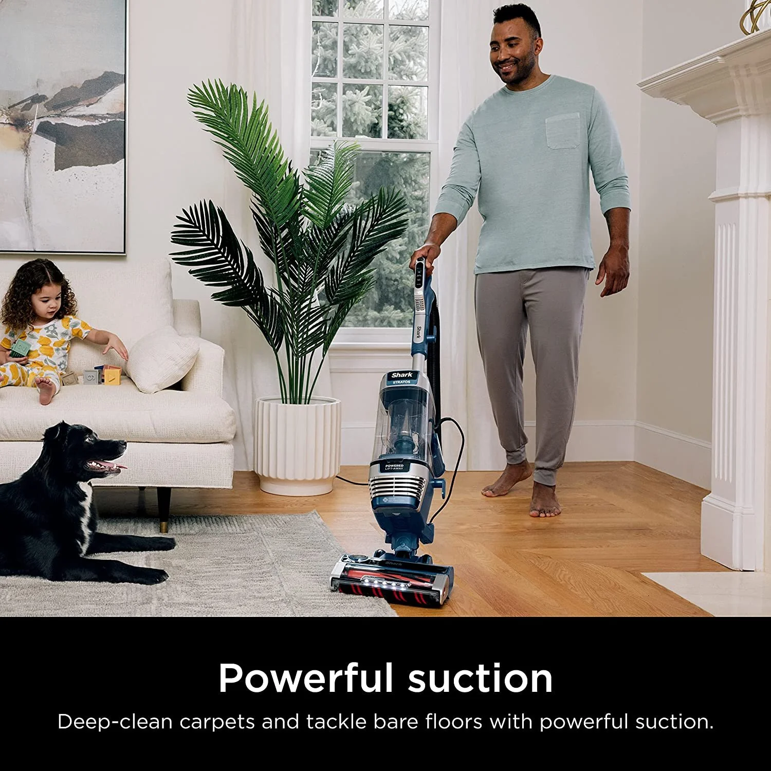 Shark Stratos AZ3002 DuoClean Vacuum w/ Self-Cleaning Brushroll (Factory Refurbished) - Image 3