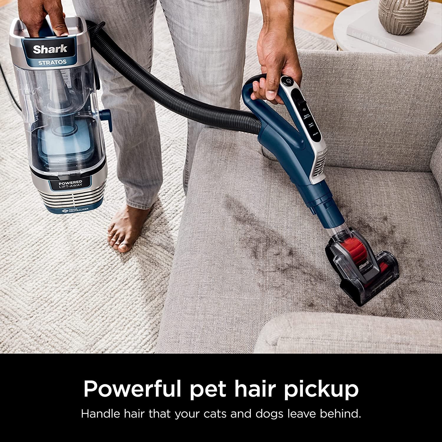 Shark Stratos AZ3002 DuoClean Vacuum w/ Self-Cleaning Brushroll (Factory Refurbished) - Image 8