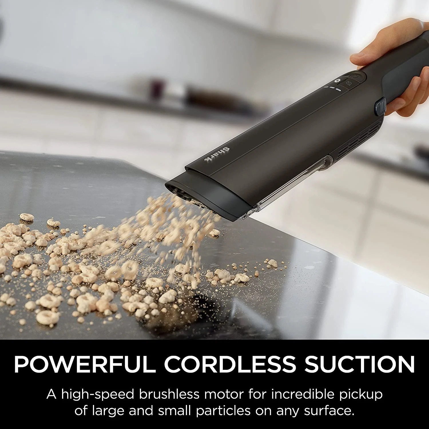 Shark Cordless Hand Vacuum WANDVAC PRO (Chocolate Brown) - Image 10
