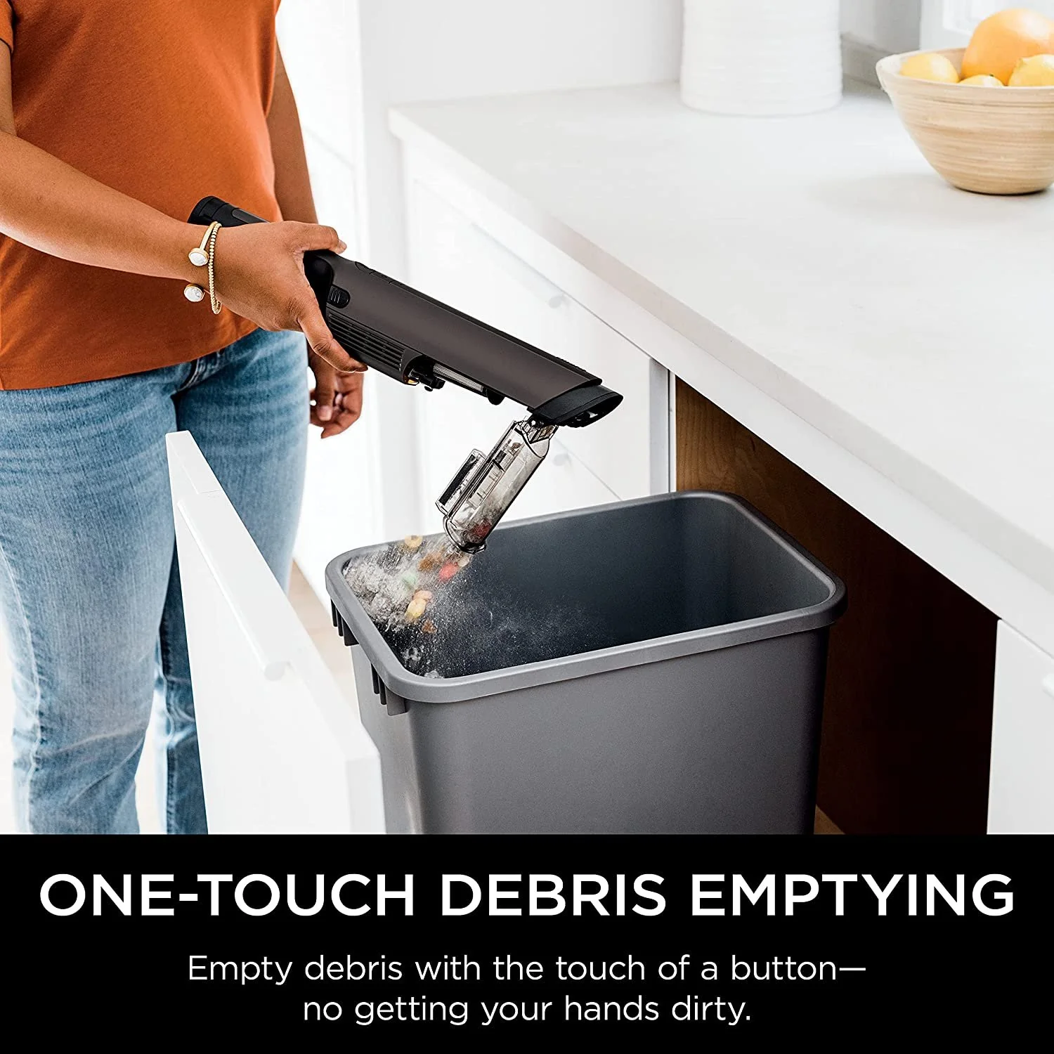 Shark Cordless Hand Vacuum WANDVAC PRO (Chocolate Brown) - Image 3