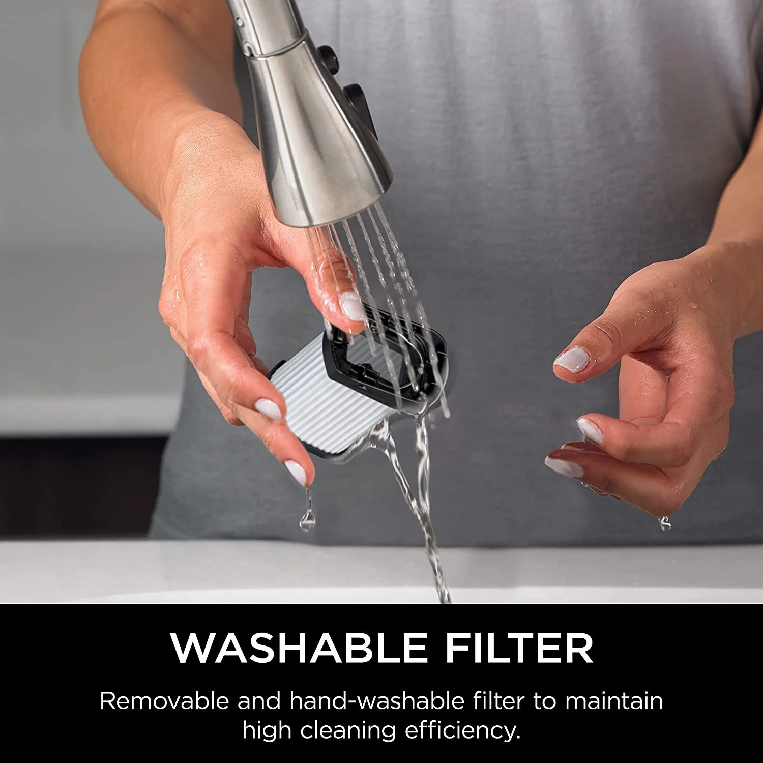 Shark Cordless Hand Vacuum WANDVAC PRO (Chocolate Brown) - Image 6