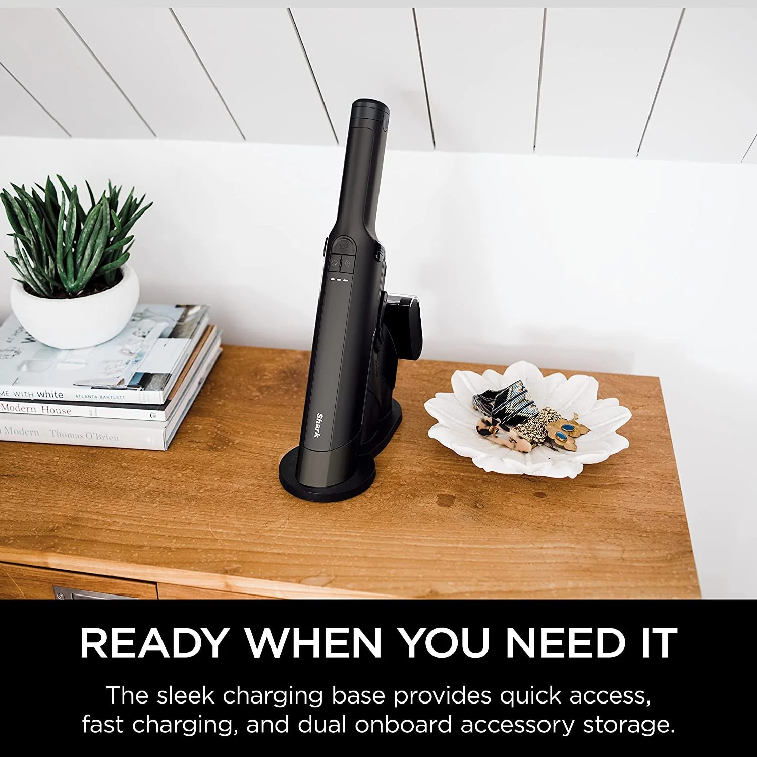 Shark Cordless Hand Vacuum WANDVAC PRO (Chocolate Brown) - Image 9