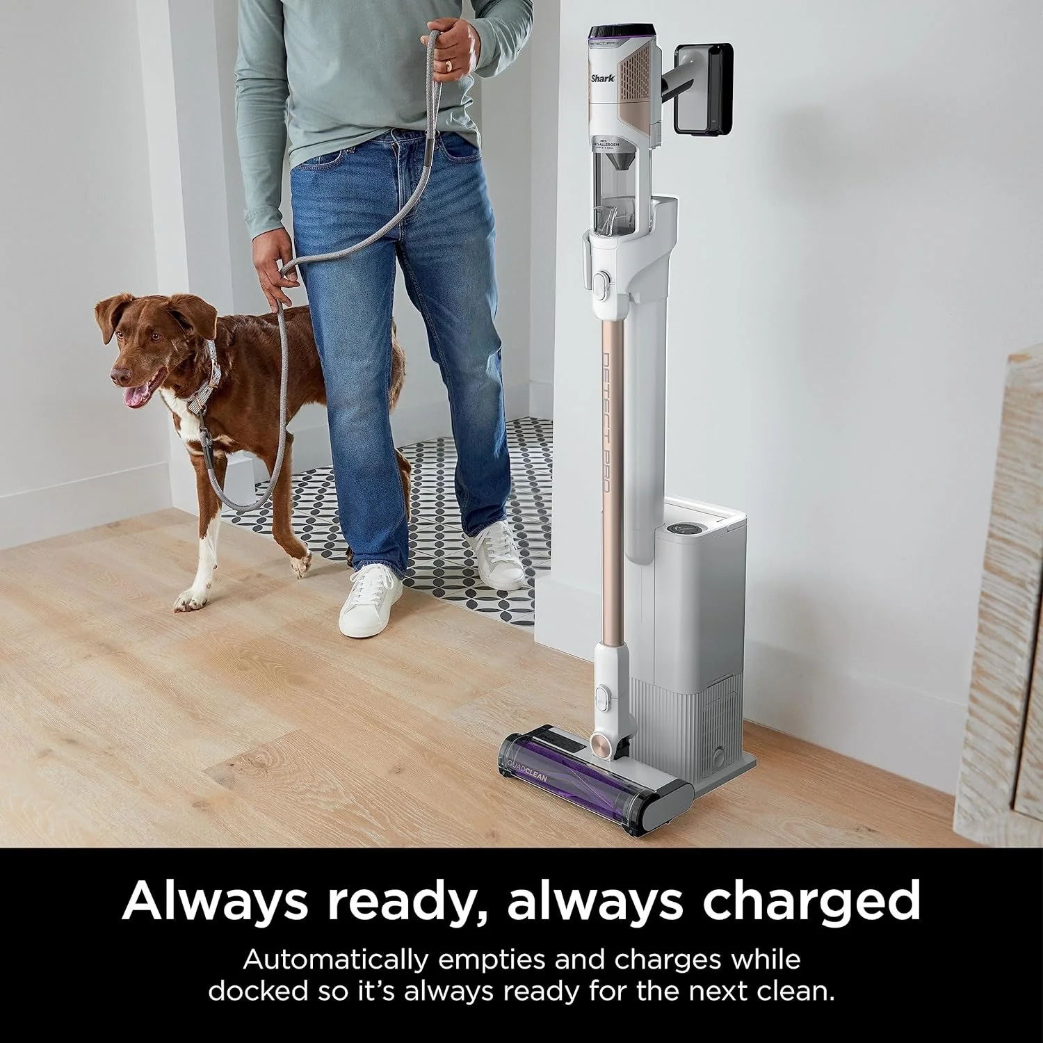 Shark IW3511 Detect Pro Cordless Vacuum Cleaner w/ Auto-empty Dock, Factory Refurb - Image 12