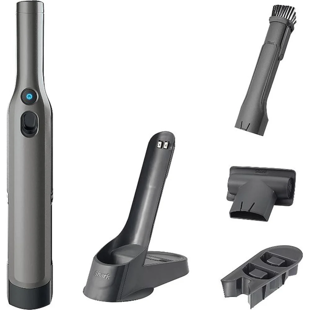 Shark QV201 WANDVAC Handheld Vacuum and Charging Dock, Graphite Silver  - Open Box - Image 5