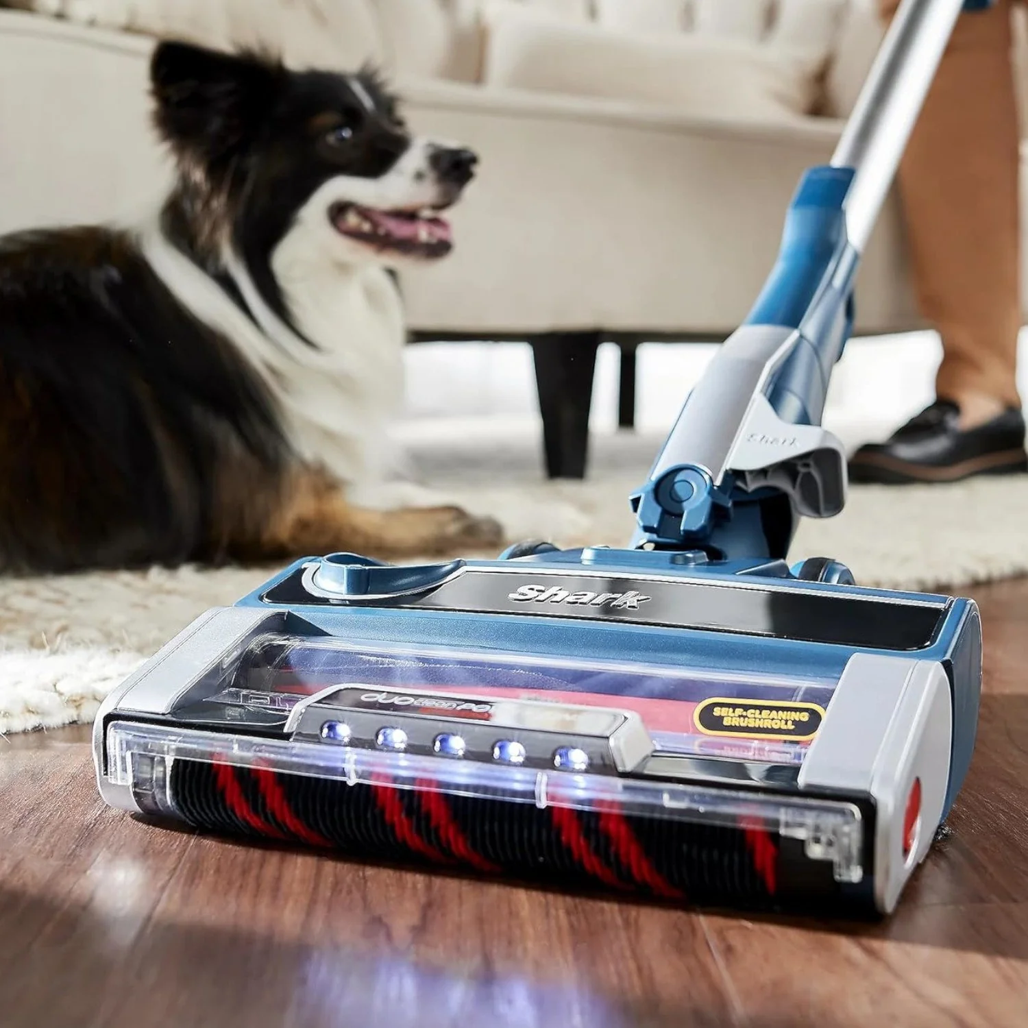 Shark HZ3002/QS3000 Stratos Ultralight Corded Stick Vacuum, Silver, FactoryRefurbished - Image 3